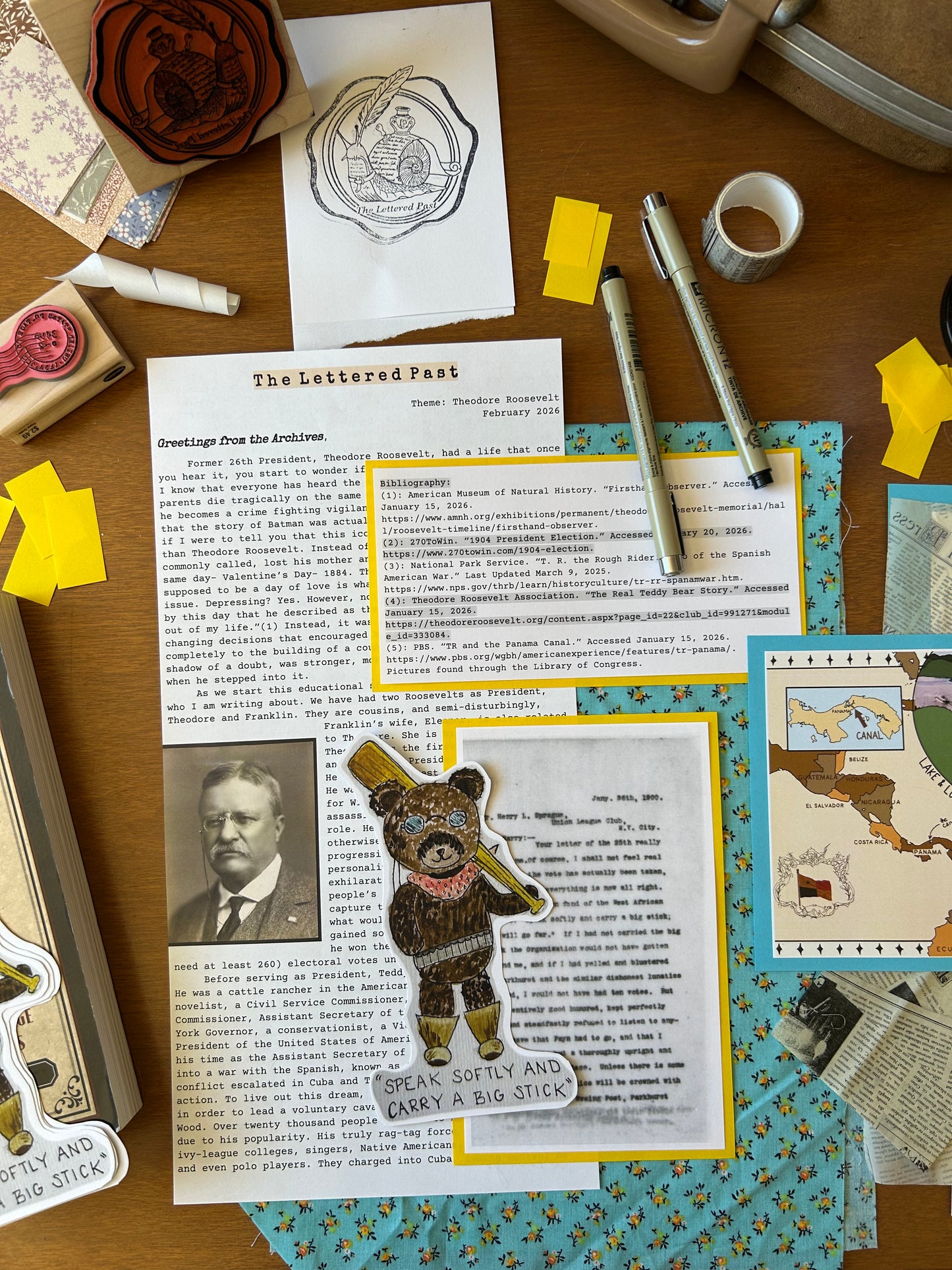 The Lettered Past Snail Mail Club Subscription