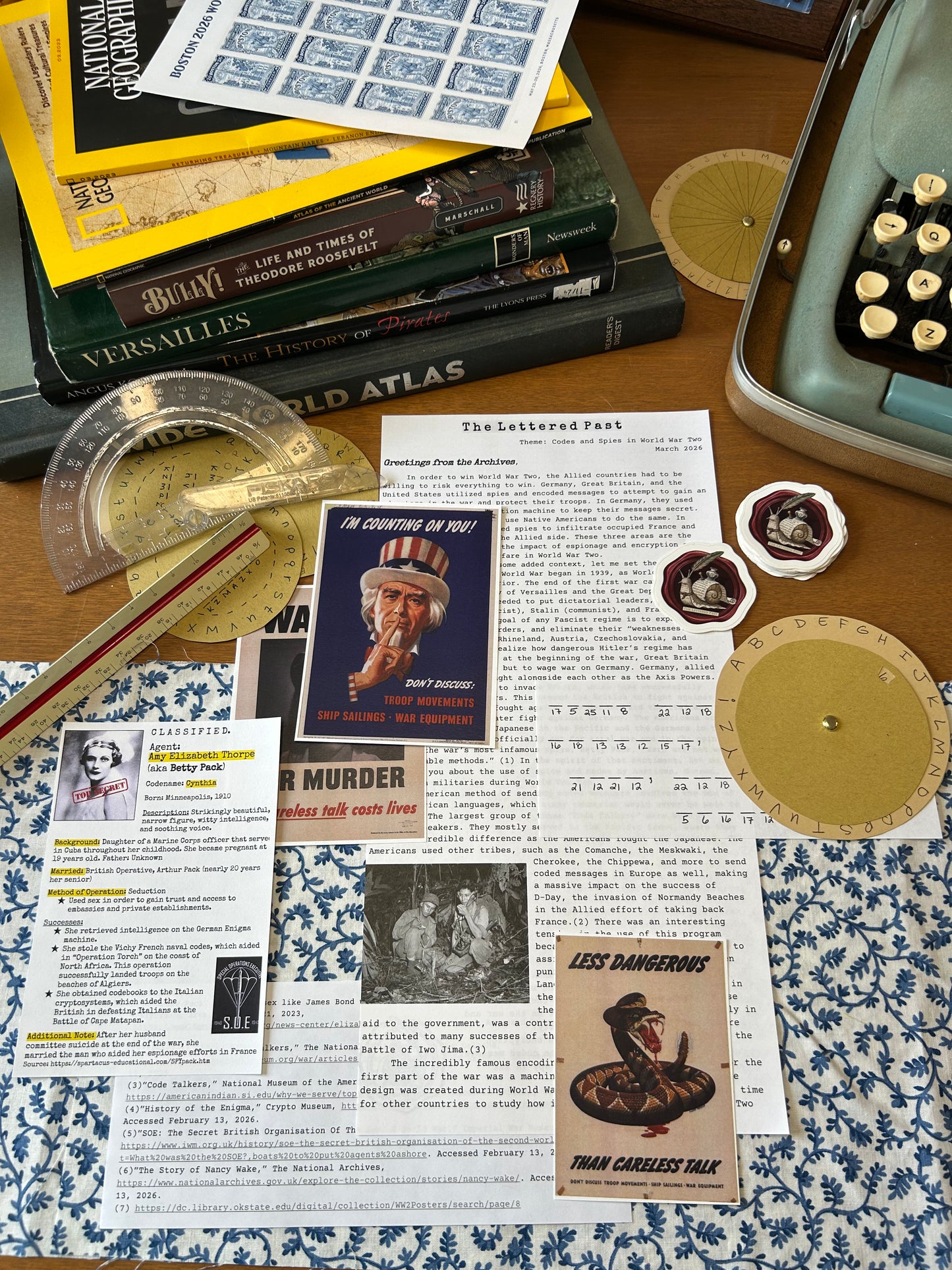 The Lettered Past Snail Mail Club Subscription