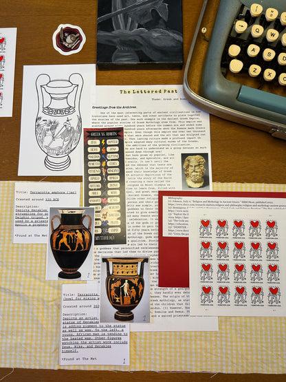 The Lettered Past Snail Mail Club Subscription