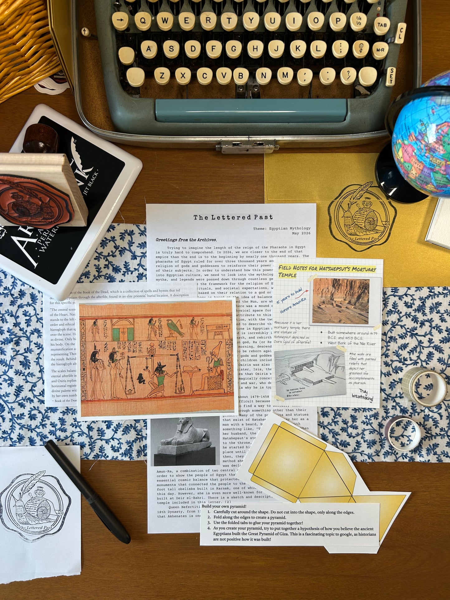 The Lettered Past Snail Mail Club Subscription