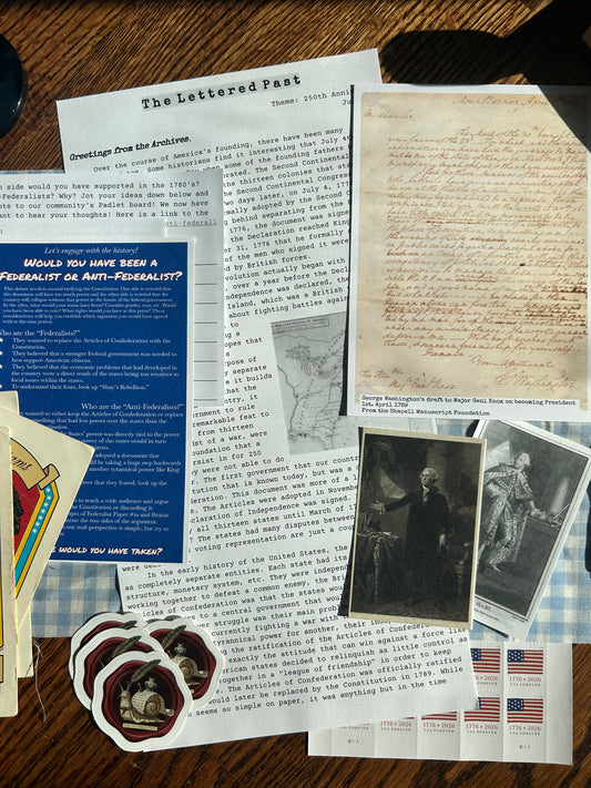 The Lettered Past Snail Mail Club Subscription